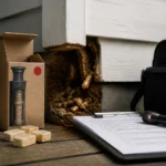 Professional header image for comparison analysis: DIY Termite Baiting vs Professional Service: Why the Bunn...