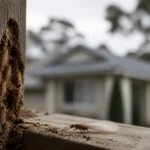 Professional header image for industry analysis: Termite Season in Canberra: When ACT Homeowners Face the ...