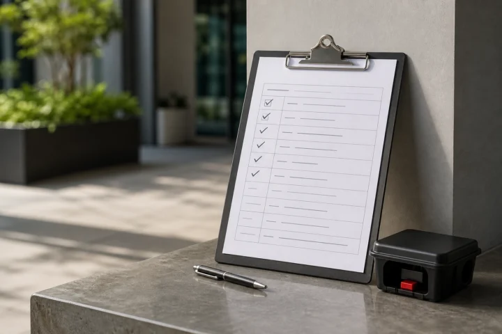 Professional header image for educational tutorial: Integrated Pest Management for ACT Commercial Properties:...