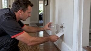 Huntsman in Your House? 15 cm Span, Safe Removal in Canberra
