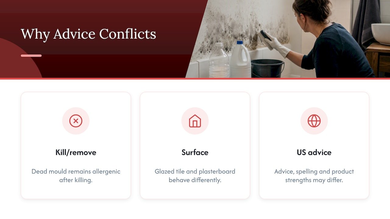 Why the internet gives you contradictory answers — overview diagram
